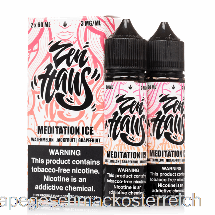 Meditationseis – Zen Haus – 120 Ml, 3 Mg Vape-Geschmack